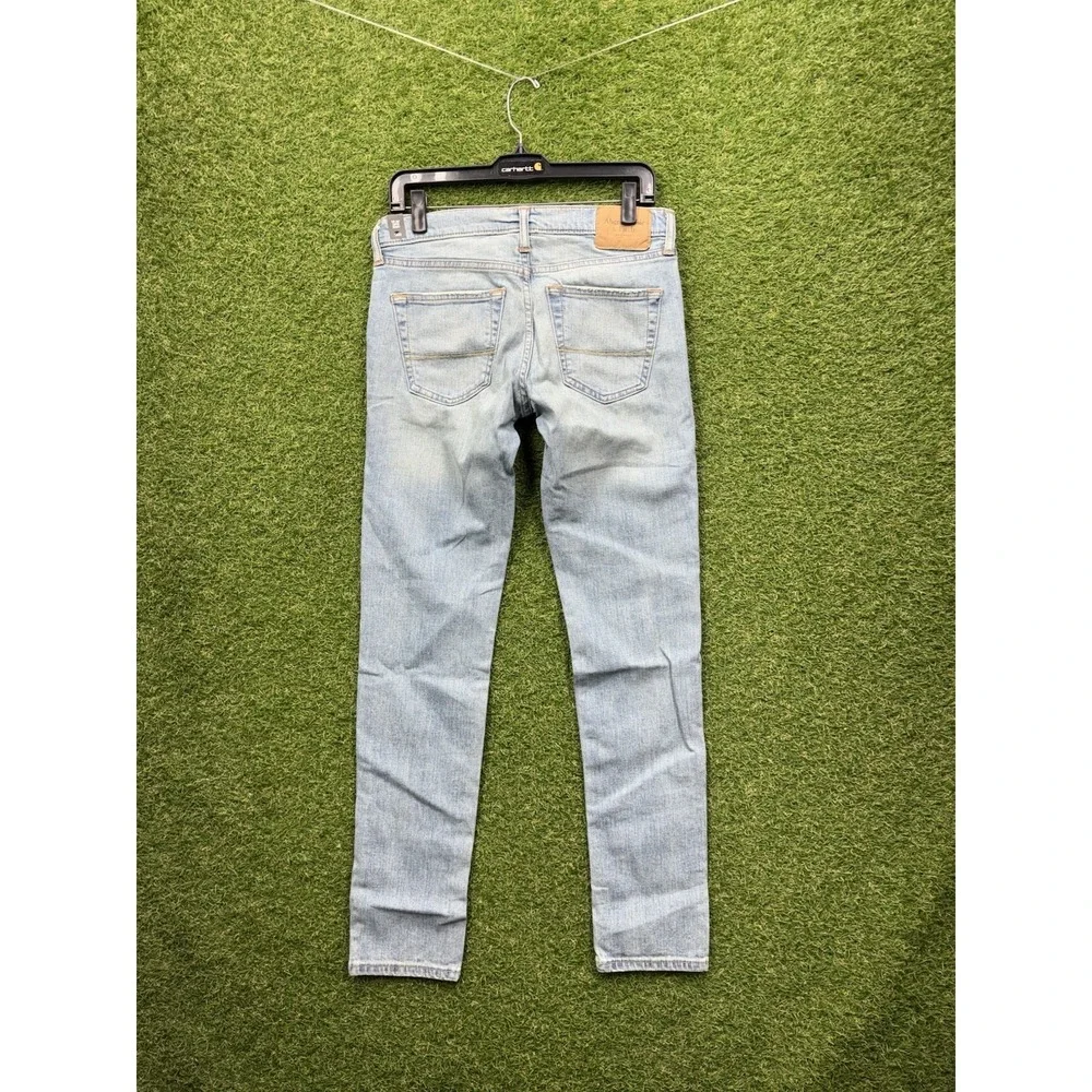 Abercrombie & Fitch Jeans Mens 30x32 Felix Super Skinny Light Wash Denim New